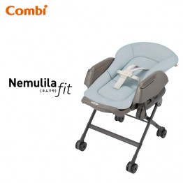 Combi 日本 Nemulila Fit AQ 安撫餐椅搖床 (BL ; BLUE) 初生～4歲 | 行貨1年保養 ⭐全新380透氣通風氣孔設計,使睡眠更舒適⭐【代理配送#A(免運費)】⭐RB會員低至$2,049⭐